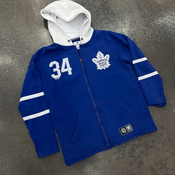 Toronto Maple Leafs Mathews Hockey Sweatshirt Size M - Picture 4 of 7